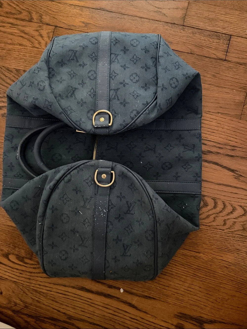 Louis Vuitton Dark Navy Monogram Duffel Bag